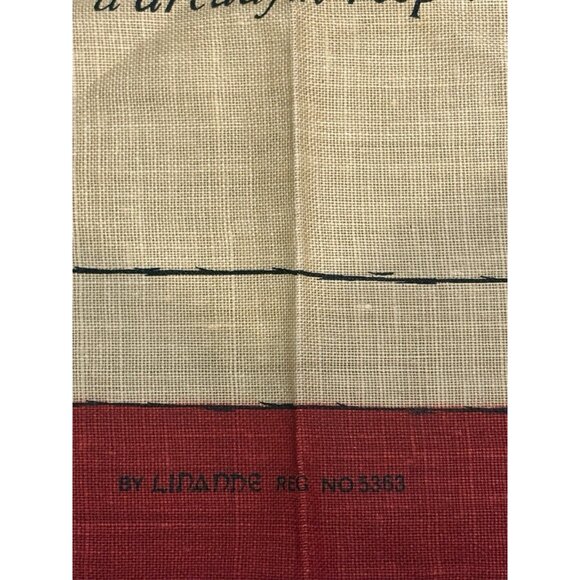 “As Others See Us” Linen tea towel By Linanne Made in U.K. 28 x 18 Diversity - Picture 5 of 14